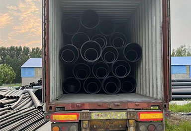 How To Safely Transport HDPE Pipe?
