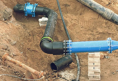4 Methods Connect For HDPE Pipe With Other Materials